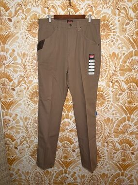 Wrangler Technician Relaxed Fit Men’s Workwear Pants  Size 34X 34 NWT